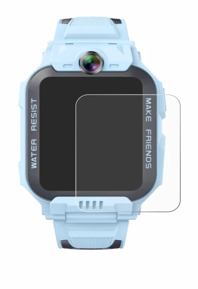 Image de l'appareil Imoo Watch Phone Z7 avec une grande variété de protections d'écran.