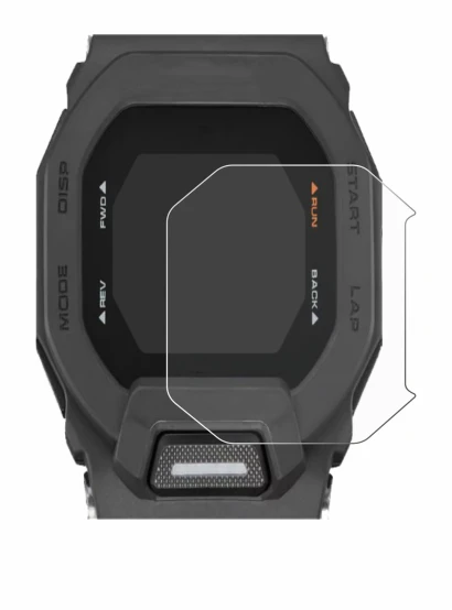 Image de l'appareil Casio G-Shock GBD-200 avec une grande variété de protections d'écran.
