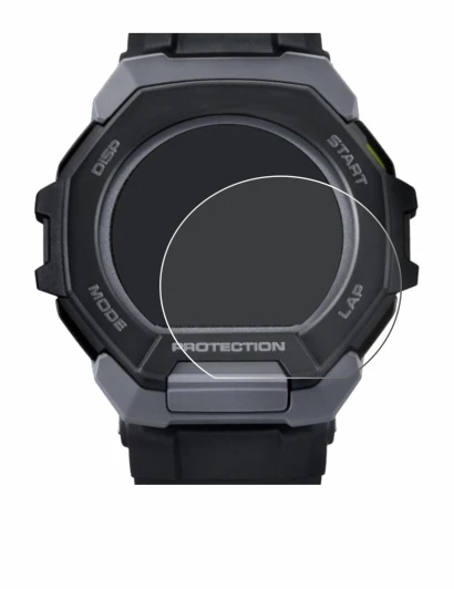 Image de l'appareil Casio G-Shock G-Squad GBD-300 avec une grande variété de protections d'écran.