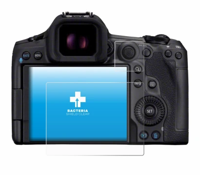 Image de l'appareil Canon EOS R5 Mark II avec une grande variété de protections d'écran.