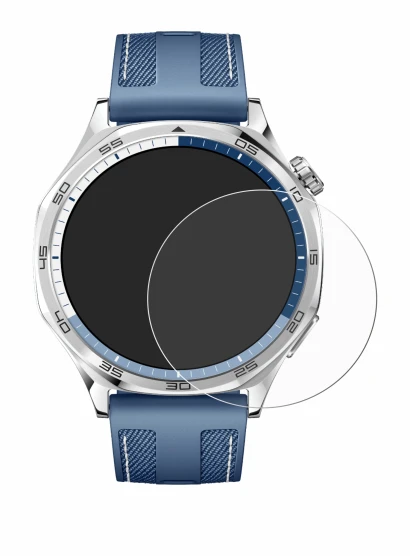 Image de l'appareil Huawei Watch GT 5 (46 mm) avec une grande variété de protections d'écran.