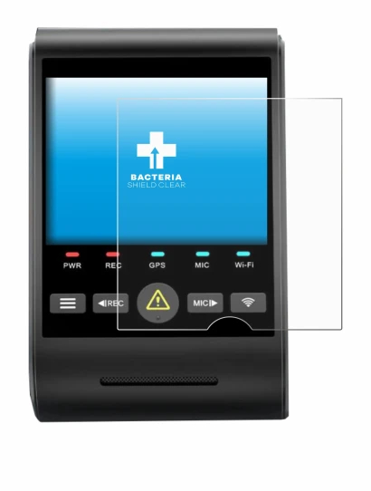 Image de l'appareil VIOFO A229 PRO avec une grande variété de protections d'écran.