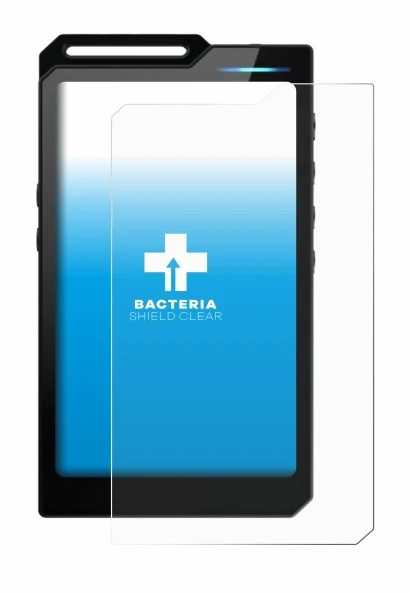 Image de l'appareil Hiby R4 avec une grande variété de protections d'écran.