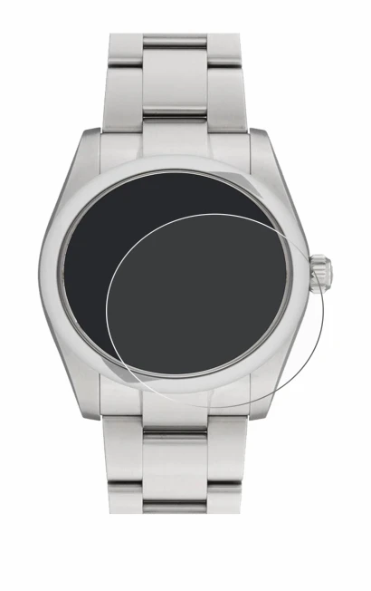 Image de l'appareil Rolex Oyster Perpetual 34 avec une grande variété de protections d'écran.