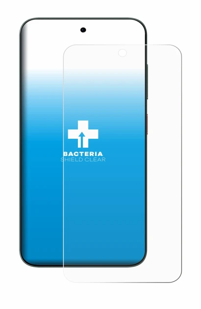 Image de l'appareil ZTE Blade V70 avec une grande variété de protections d'écran.