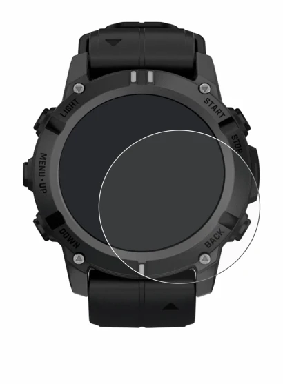 Image de l'appareil Garmin Descent G2 avec une grande variété de protections d'écran.