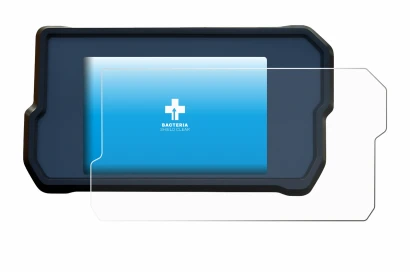 Image de l'appareil KTM 390 / 890 Adventure 2020+ avec une grande variété de protections d'écran.