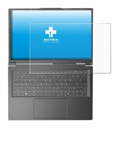 Image de l'appareil Acer Aspire 14 AI avec une grande variété de protections d'écran.