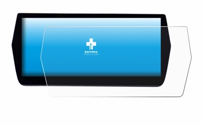 Image de l'appareil MG ZS Hybrid+ avec une grande variété de protections d'écran.