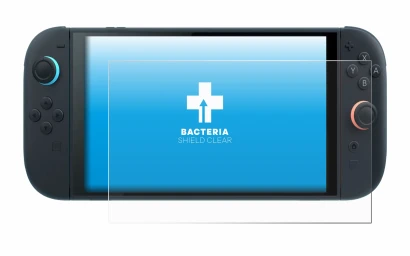 Image de l'appareil Nintendo Switch 2 avec une grande variété de protections d'écran.