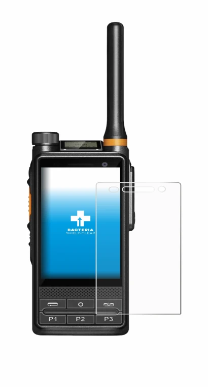Image de l'appareil Hytera PDC680 avec une grande variété de protections d'écran.