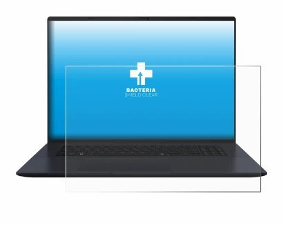 Image de l'appareil ASUS Vivobook 18 M1807 avec une grande variété de protections d'écran.