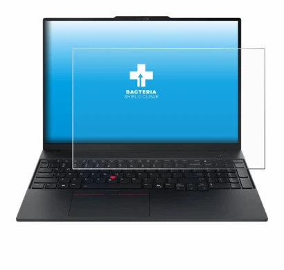 Image de l'appareil Lenovo ThinkPad E16 Gen 3 avec une grande variété de protections d'écran.
