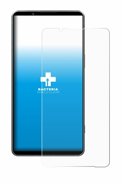 Image de l'appareil Sony Xperia 1 VII avec une grande variété de protections d'écran.