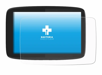 Image de l'appareil TomTom GO Camper Tour avec une grande variété de protections d'écran.