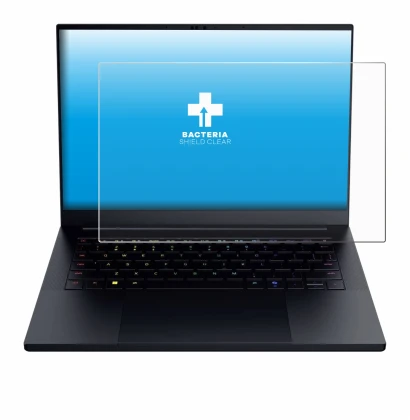 Image de l'appareil Razer Blade 14 2025 avec une grande variété de protections d'écran.