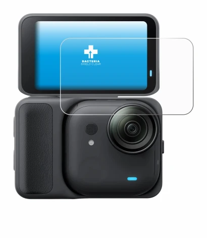 Image de l'appareil Insta360 Go Ultra avec une grande variété de protections d'écran.