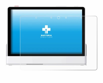 Image de l'appareil eufy Smart Display E10 avec une grande variété de protections d'écran.