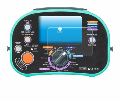 Image de l'appareil Kewtech KT63DL avec une grande variété de protections d'écran.