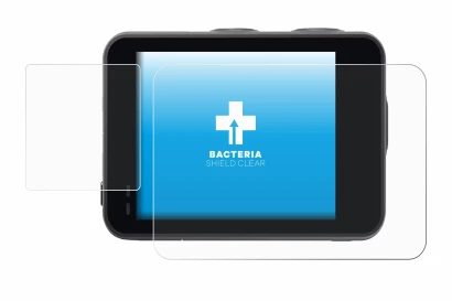 Image de l'appareil Akaso Brave 7 avec une grande variété de protections d'écran.