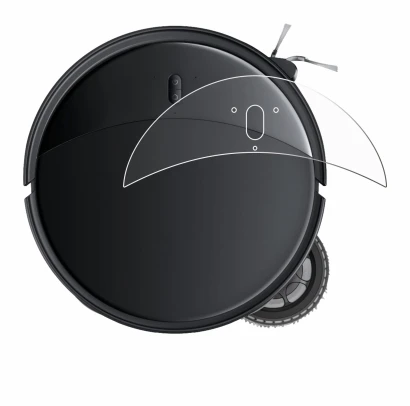 Image de l'appareil Roborock Saros 10R avec une grande variété de protections d'écran.