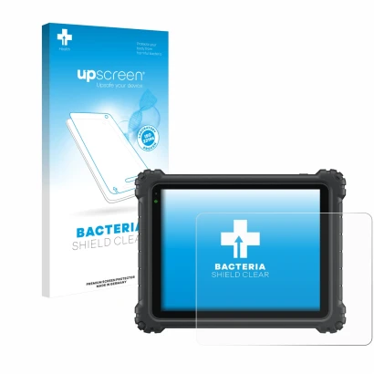 Face avant d’un emballage produit avec le logo de la marque upscreen. À côté, l’appareil Autel MaxiCOM Ultra Lite est représen