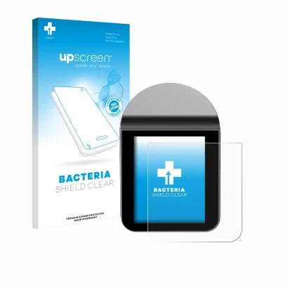 Face avant d’un emballage produit avec le logo de la marque upscreen. À côté, l’appareil KitchenBoss G330 est représenté avec 