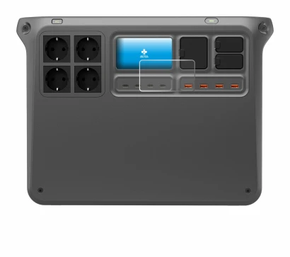 Image de l'appareil DJI Power 2000 avec une grande variété de protections d'écran.