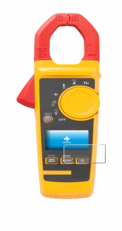 Image de l'appareil Fluke 325 avec une grande variété de protections d'écran.