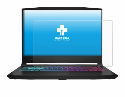 Image de l'appareil MSI Katana 15 HX B14 avec une grande variété de protections d'écran.