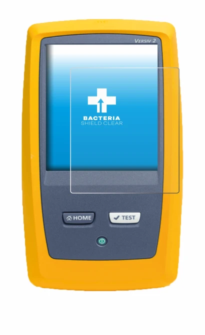 Image de l'appareil Fluke DSX8000 avec une grande variété de protections d'écran.