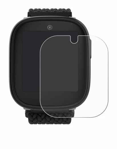 Image de l'appareil Xplora X6 Play eSIM (2ème génération) avec une grande variété de protections d'écran.