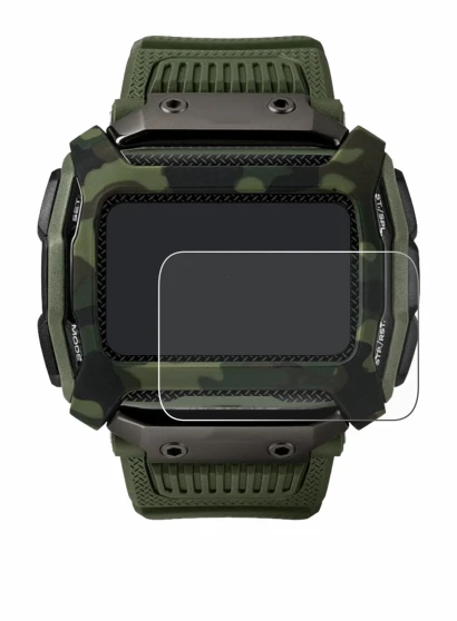 Image de l'appareil Timex Command Shock avec une grande variété de protections d'écran.