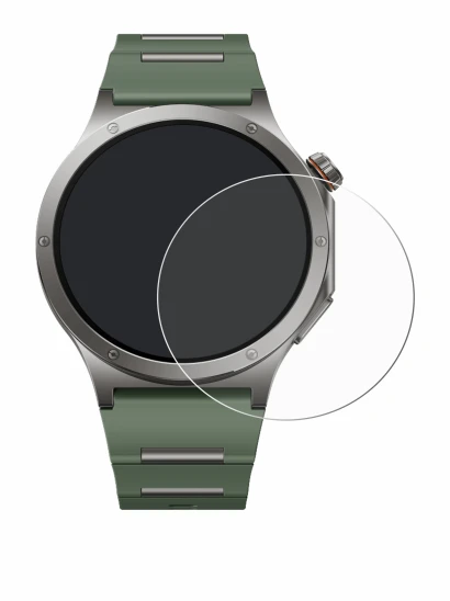 Image de l'appareil OnePlus Watch 4 avec une grande variété de protections d'écran.