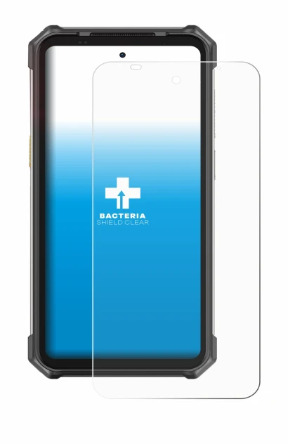 Image de l'appareil Ulefone RugKing 5 Pro avec une grande variété de protections d'écran.