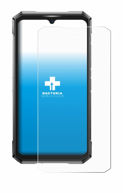 Image de l'appareil Doogee S200 Ultra avec une grande variété de protections d'écran.