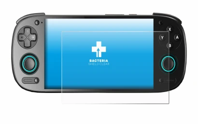 Image de l'appareil Retroid Pocket 5 avec une grande variété de protections d'écran.