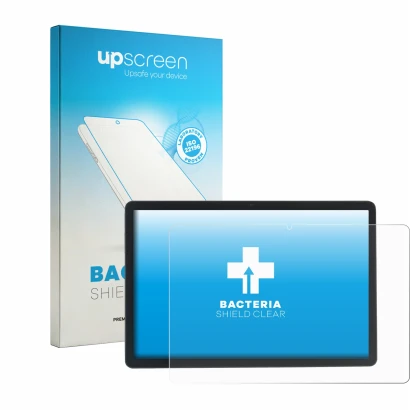 Face avant d’un emballage produit avec le logo de la marque upscreen. À côté, l’appareil Acepad A172 est représenté avec la pr