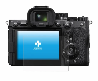 Image de l'appareil Sony Alpha 7R VI avec une grande variété de protections d'écran.