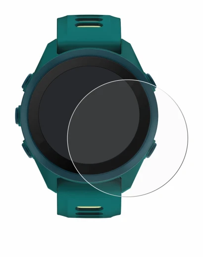 Image de l'appareil Garmin Forerunner 170 Music avec une grande variété de protections d'écran.
