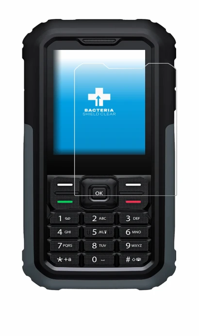 Image de l'appareil TCL OneTouch 5044 avec une grande variété de protections d'écran.