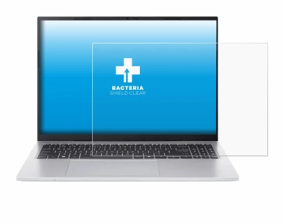 Image de l'appareil Acer Aspire Go 16 avec une grande variété de protections d'écran.