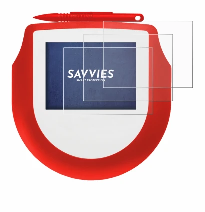 Image de l'appareil Signotec Signature Pad Omega avec une grande variété de protections d'écran.