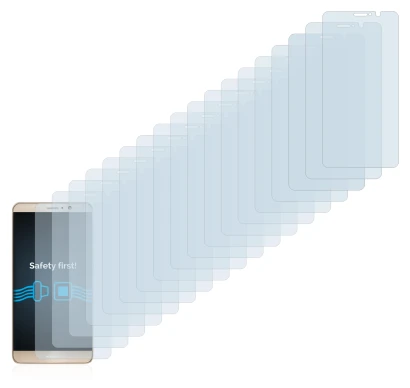 Image de l'appareil Huawei Mate 9 avec une grande variété de protections d'écran.