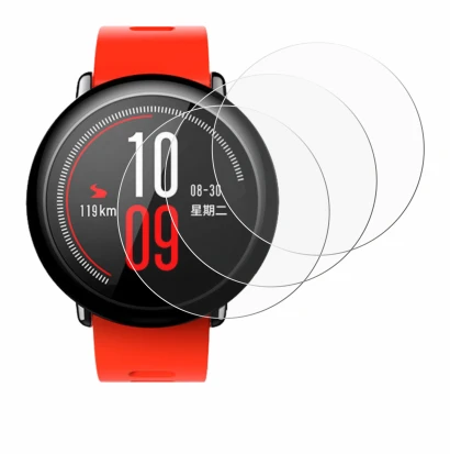 Image de l'appareil Huami Amazfit Pace avec une grande variété de protections d'écran.