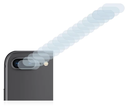 Image de l'appareil Apple iPhone 8 Plus (Caméra UNIQUEMENT) avec une grande variété de protections d'écran.