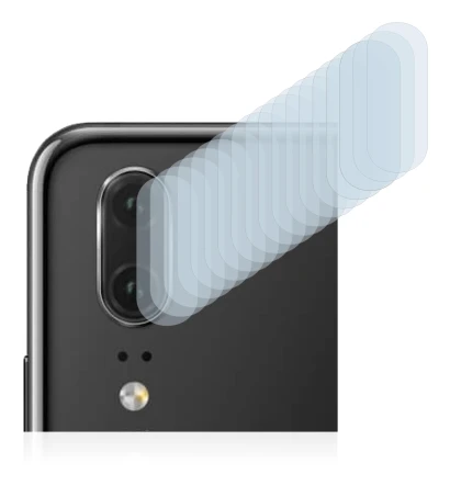 Image de l'appareil Huawei P20 (Caméra UNIQUEMENT) avec une grande variété de protections d'écran.