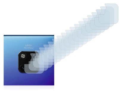 Image de l'appareil Huawei Mate 20 Pro (Caméra UNIQUEMENT) avec une grande variété de protections d'écran.