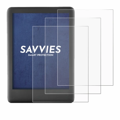 Image de l'appareil Amazon Kindle 2019 (10ème Gen.) avec une grande variété de protections d'écran.