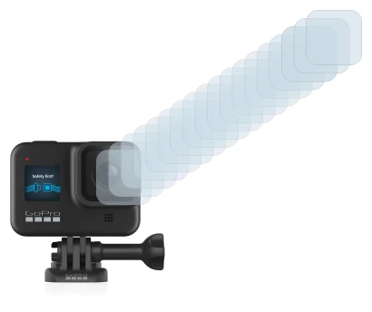Image de l'appareil GoPro Hero 8 Black (Lentille) avec une grande variété de protections d'écran.
